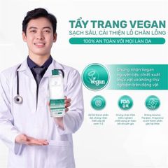 Tẩy Trang Derladie Cleansing Water Witch Hazel Micellar Unsented Sạch Sâu, Cải Thiện Lỗ Chân Lông 500ml (Tặng Bông Ceiba)