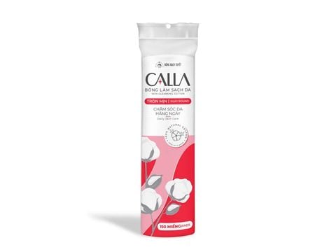Bông tẩy trang Calla bạch tuyết gói 150 miếng
