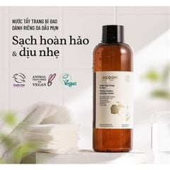 Nước Tẩy Trang Bí Đao Cocoon Winter Melon Micellar Water 500ml