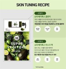 Mặt Nạ Rau Củ Super Vegitoks Mask 2 Step