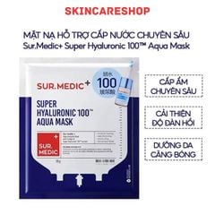 Mặt Nạ Sur.medic+ Super Hyaluronic 100 Aqua Mask 30g