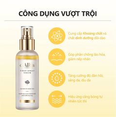 Serum Dạng Xịt d’Alba First Spray Serum Cấp Ẩm, Làm Căng Bóng Da