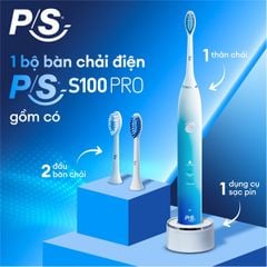 Bàn chải điện P/S S100 PRO công nghệ sóng âm