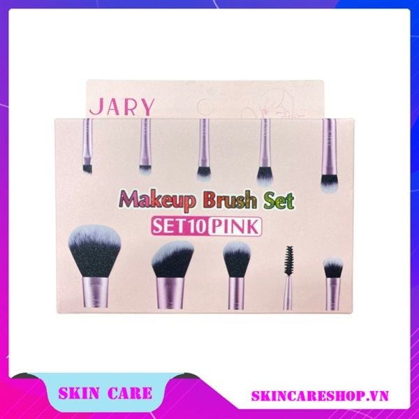 Set 10 Cọ Trang Điểm Jary Makeup Brush Set