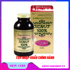 Tảo Biển Xoắn Spirulina Nhật Bản Hộp 2200v