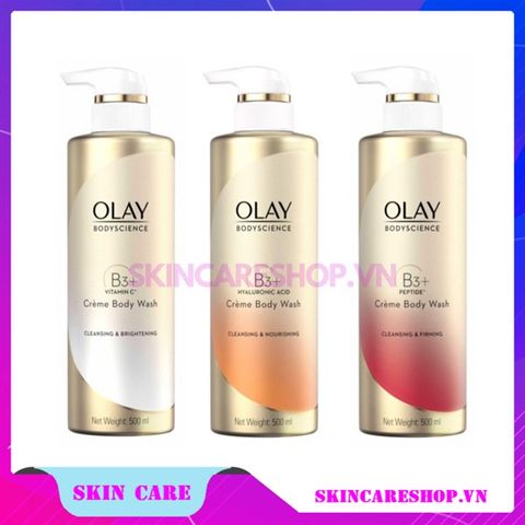 Sữa tắm Olay B3 Creme Body Wash 500ml