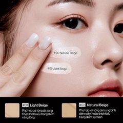 Siêu Phấn Nước Glamrr Q Vegan Super Cover Cushion SPF50+ PA++++ 15g