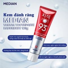 Kem Đánh Median Dental IQ 93% Toothpaste 120g