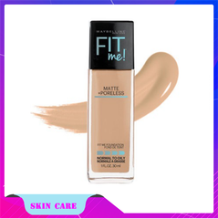 Kem Nền Mịn Nhẹ Fit Me Maybelline Matte Poreless Foundation 30ml