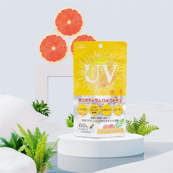 Viên Uống Chống Nắng My Lover's Collagen White