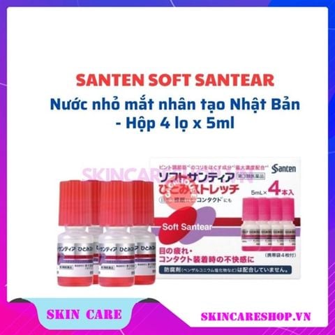 Nước Mắt Nhân Tạo Soft Santear Santen 5ml