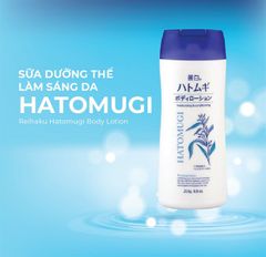 Sữa Dưỡng Thể Hatomugi Reihaku Body Lotion Ban Đêm 250g