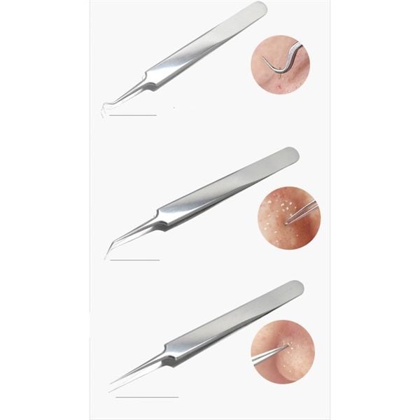 Nhíp Gắp Mụn Vacosi Blackhead Tweezers T07