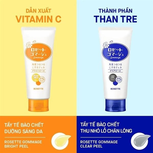 Tẩy Tế Bào Chết Dạng Gel Chiết Xuất Từ Thiên Nhiên Rosette Gommage 180g