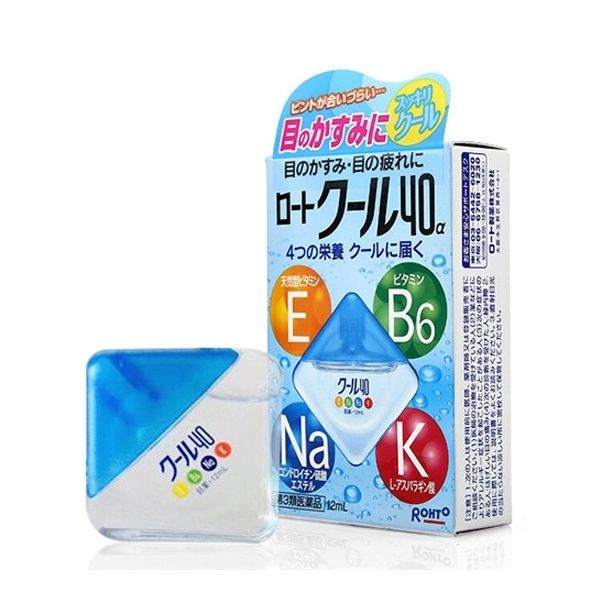 Nước nhỏ mắt Rohto Vitamin Rotovita Nhật Bản 12ml