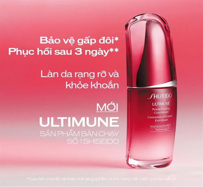 Tinh chất dưỡng da Shiseido Ultimune Power Infusing Concentrate