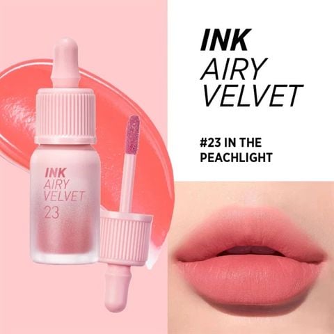 Son Kem Lì Nhẹ Môi, Siêu Mịn Peripera Ink Airy Velvet 4g