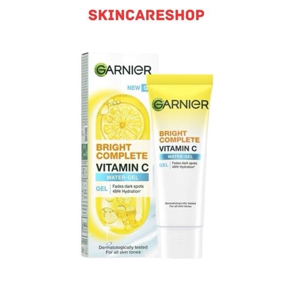 Gel Dưỡng Ẩm Làm Sáng Da Garnier Bright Complete Vitamin C Water Gel 20ml