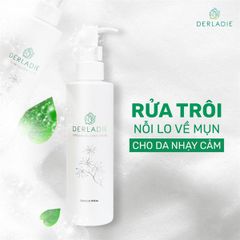 Sữa Rửa Mặt Giảm Mụn Chiết Xuất Cây Phỉ Derladie Witch Hazel Cleansing Gel 200ml