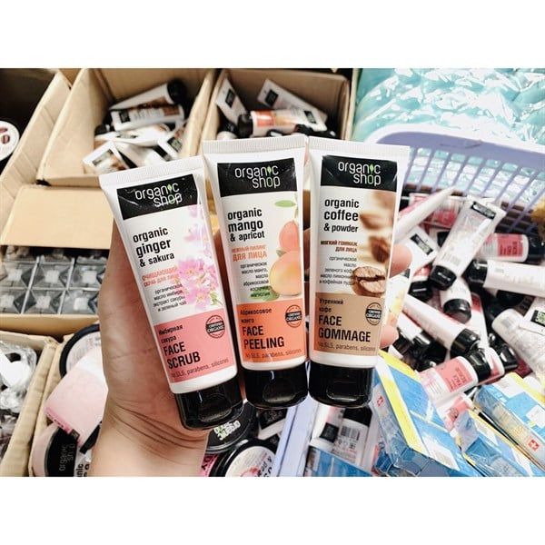 Tẩy Tế Bào Chết Organic Shop 75ml