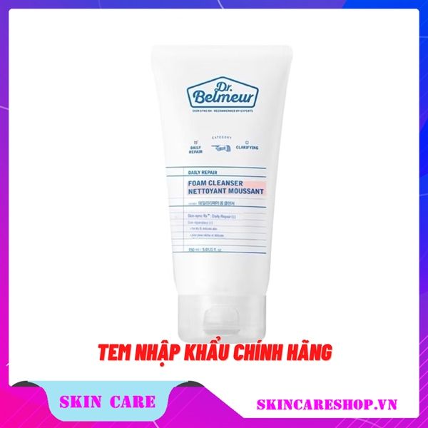 Sữa Rửa Mặt Dịu Nhẹ The Face Shop Dr.Belmeur Daily Repair 150ml