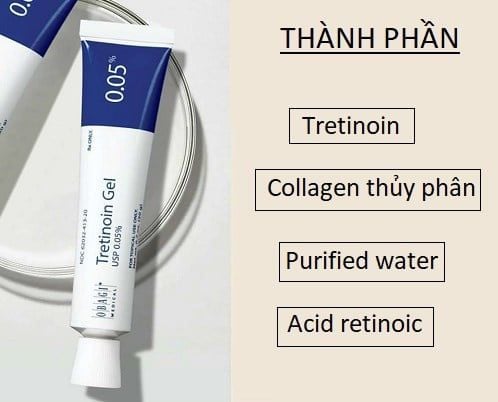 Gel Trị Mụn, Nám, Chống Lão Hoá Da Obagi Tretinoin 0.05% 20g
