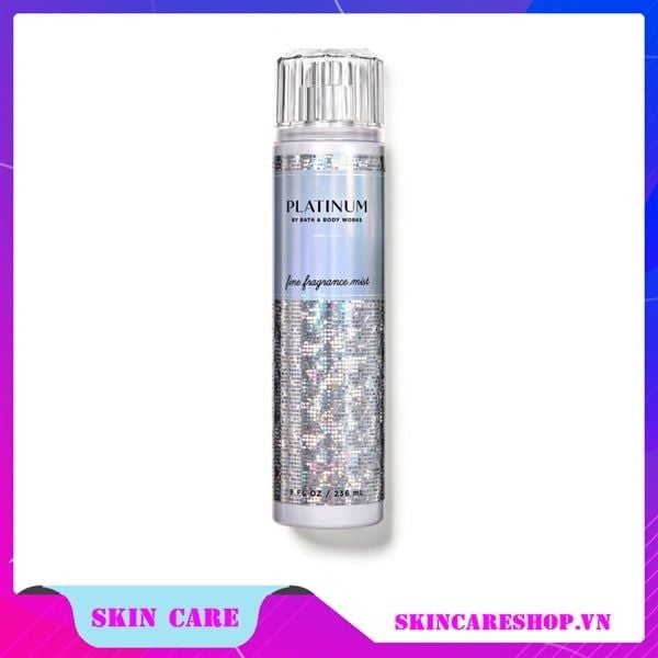 Xịt Thơm Bath & Body Works Platinum Fine Fragrance Mist 236ml