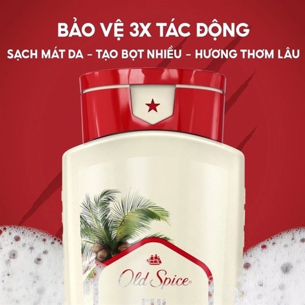 Sữa Tắm Old Spice Timber Sandal Wood 532ml