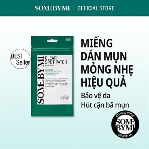 Miếng Dán Trị Mụn Some By Mi Clear Spot Patch (Set 18 miếng)