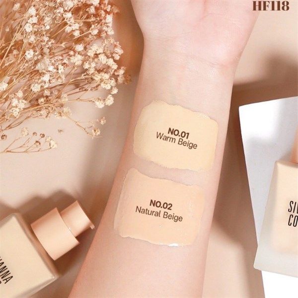 Kem nền Sivanna Silky Matte Coverage Foundation HF118 30ml