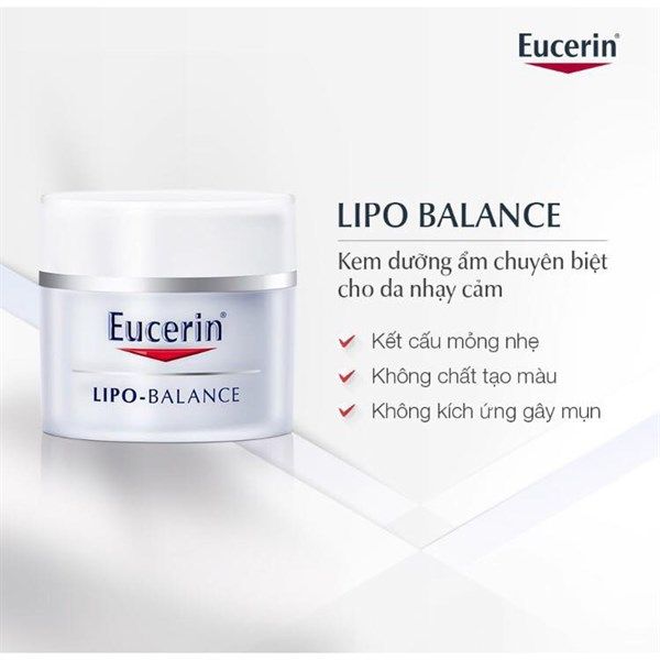Kem Dưỡng Ẩm Chuyên Sâu Cho Da Khô Eucerin UltraSensitive Lipo Balance Cream 50ml