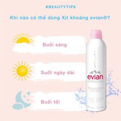 Xịt Khoáng Evian Brumisateur Natural Mineral Water Facial Spray