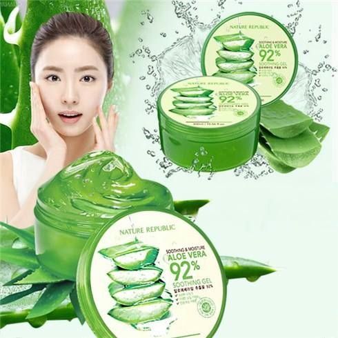 Gel Lô Hội Nature Republic Soothing & Moisture Aloe Vera 92% Soothing Gel 300ml