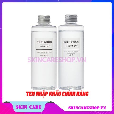 Nước Hoa Hồng Muji Light Toning Water Light 200ml