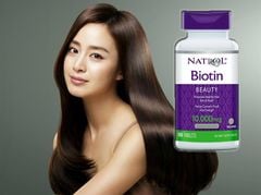 Viên uống ngăn rụng tóc, mọc tóc Biotin 10.000mcg Natrol