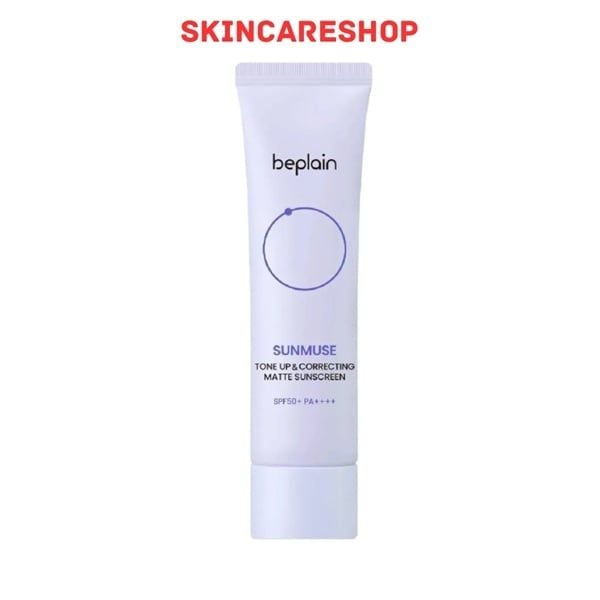 Kem chống nắng Beplain Sunmuse Tone up & Correcting Matte Sunscreen 50ml