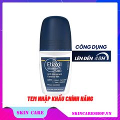 Lăn Khử Mùi Etiaxil Deodorant Men Anti-Transpirant Controle 48h Roll-On 50ml