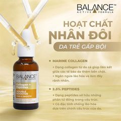 Tinh Chất Cấp Ẩm, Dưỡng Da Căng Bóng Thế Hệ Mới BALANCE 2% HA + 3% Ceramide Double Booster Serum 30ml