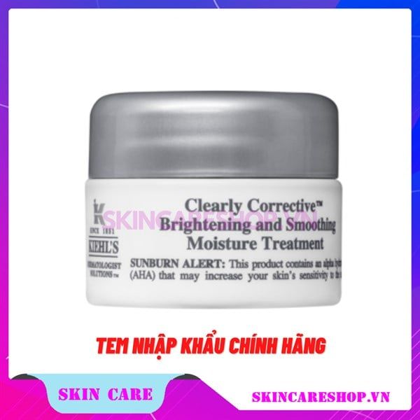 Kem Dưỡng Ẩm Sáng Da Kiehl’s Clearly Corrective™ Brightening & Smoothing Moisture Treatment 7ml