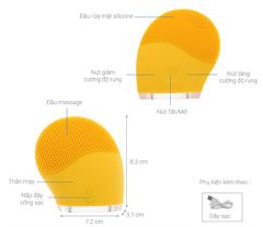 Máy Rửa Mặt Thông Minh Halio Facial Cleansing & Massaging Device