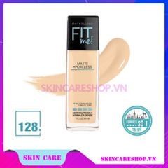 Kem Nền Mịn Nhẹ Fit Me Maybelline Matte Poreless Foundation 30ml