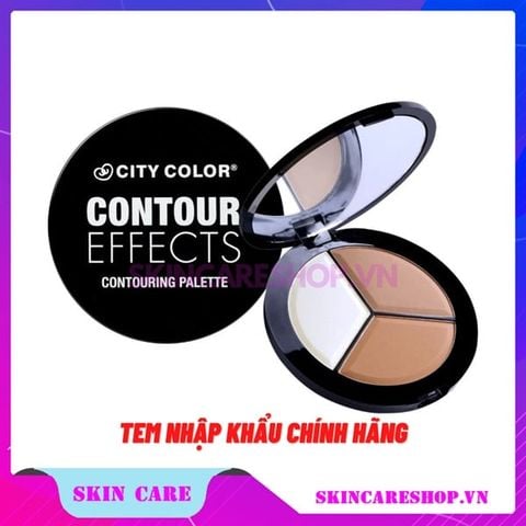 Phấn Tạo Khối 3 Ô City Color Contour Effects Palette 3.5g