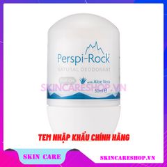 Lăn Khử Mùi Perspi-Rock Natural Deodorant Roll On 50ml