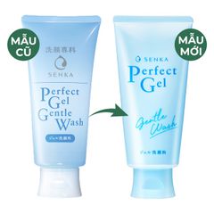 Gel rửa mặt dịu nhẹ Senka Perfect Gel Gentle Wash