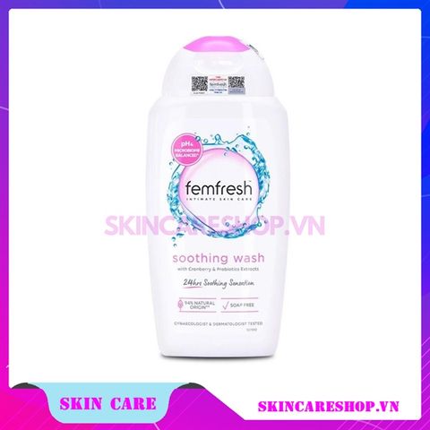 Dung dịch vệ sinh phụ nữ Femfresh Ultimate Care Soothing Wash 250ml