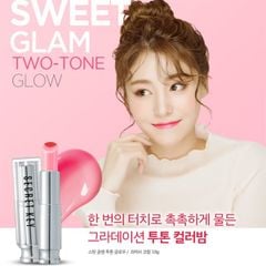 Son Dưỡng Secret Key Sweet Glam Two Tone Glow (Màu 05 Fresh Coral)