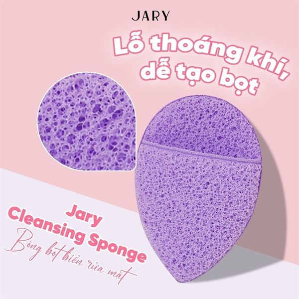 Miếng Rửa Mặt Bọt Biển Jary Cleansing Sponge