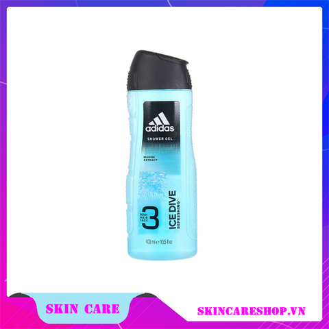 Sữa tắm gội toàn thân nam Adidas Ice Dive 400ml