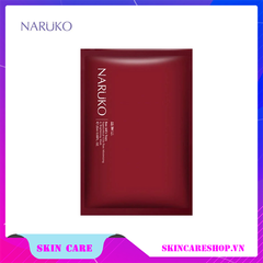 Mặt Nạ Giấy Naruko Raw Job’s Tears Supercritical CO2 Pore Minimizing & Brightening Mask