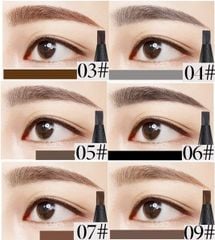 Chì xé kẻ Mày Phẩy Sợi Haozhuang Make Up Milano Eyebrow Pencil Precicion